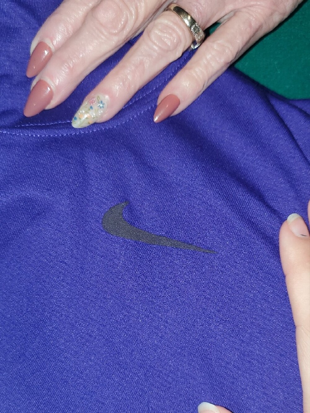 Nike Purple Dri-FIT Performance Pullover